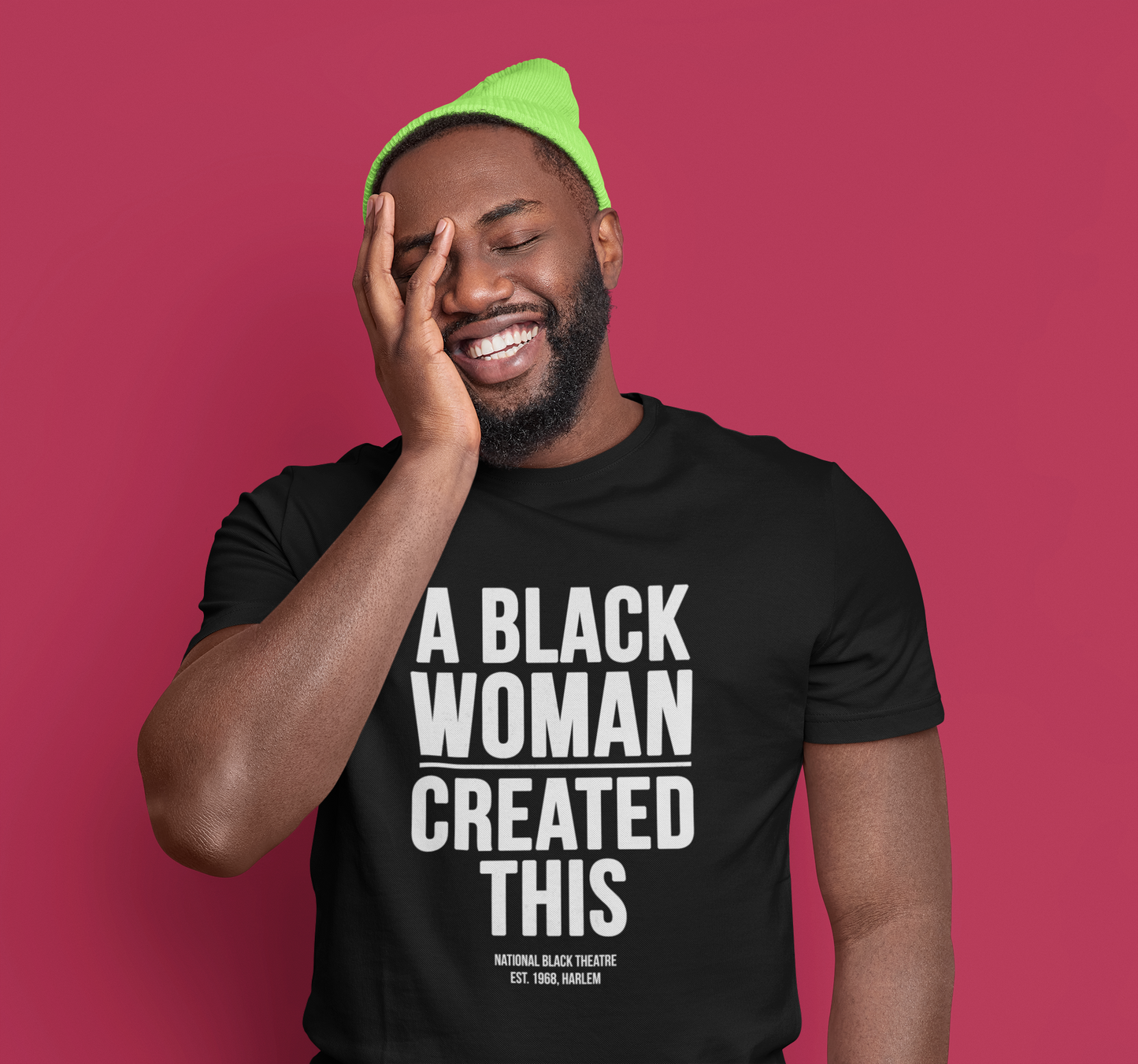 A BLACK WOMAN CREATED THIS Short-Sleeve Unisex T-Shirt