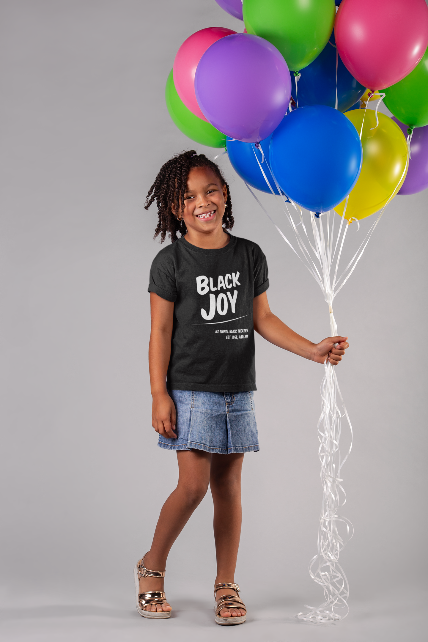 BLACK JOY UNISEX Youth Short Sleeve T-Shirt