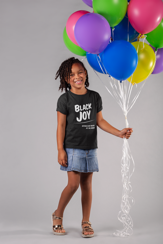 BLACK JOY UNISEX Youth Short Sleeve T-Shirt