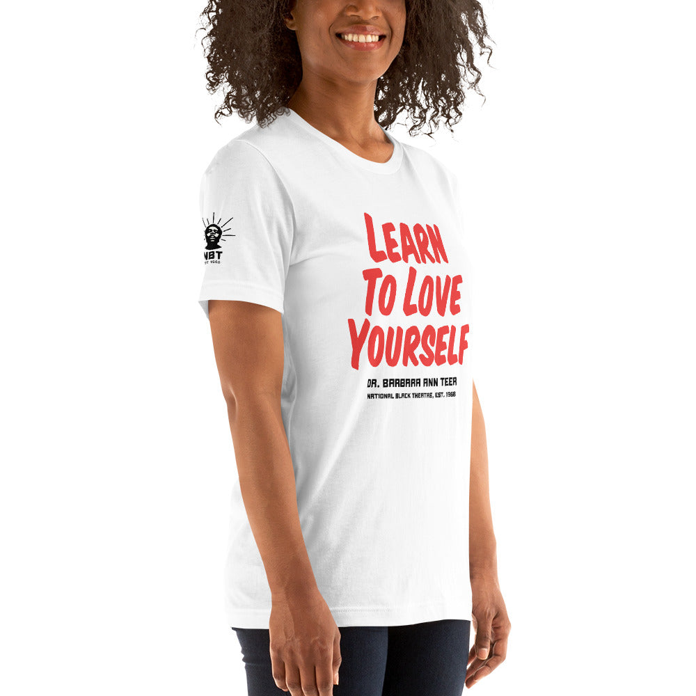 LEARN TO LOVE YOURSELF Unisex t-shirt