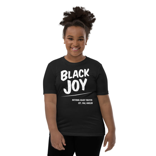 BLACK JOY Youth Short Sleeve T-Shirt (BLACK)